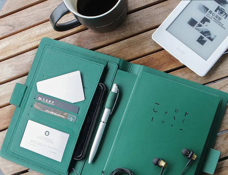Vintage Business Notebook and Memo Pad