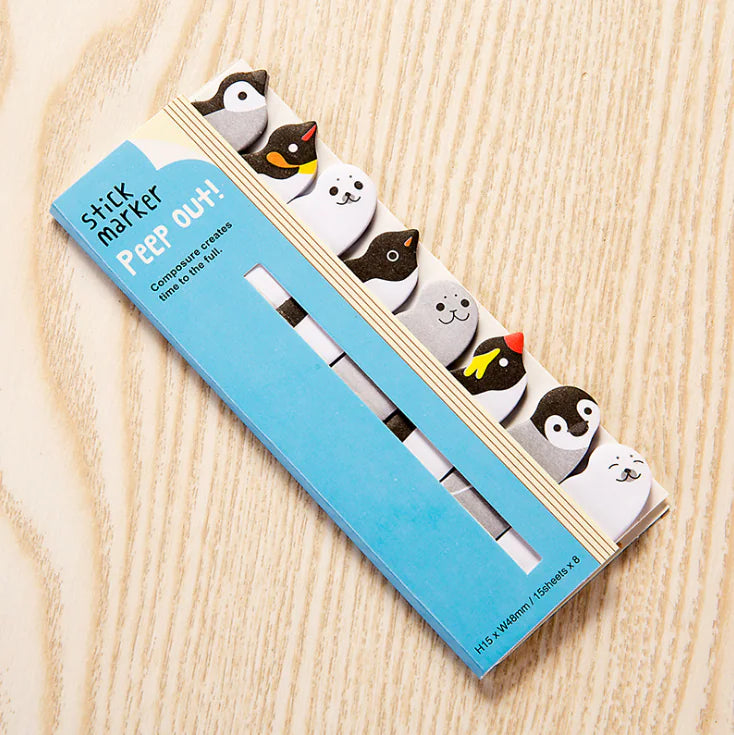 Animal Bookmark Sticky Notes Notepad (Multiple Uses)