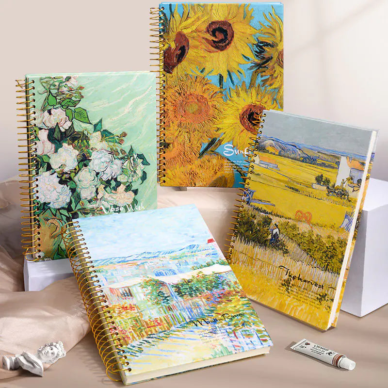 16K Coil Notebook with Sub Grid Design