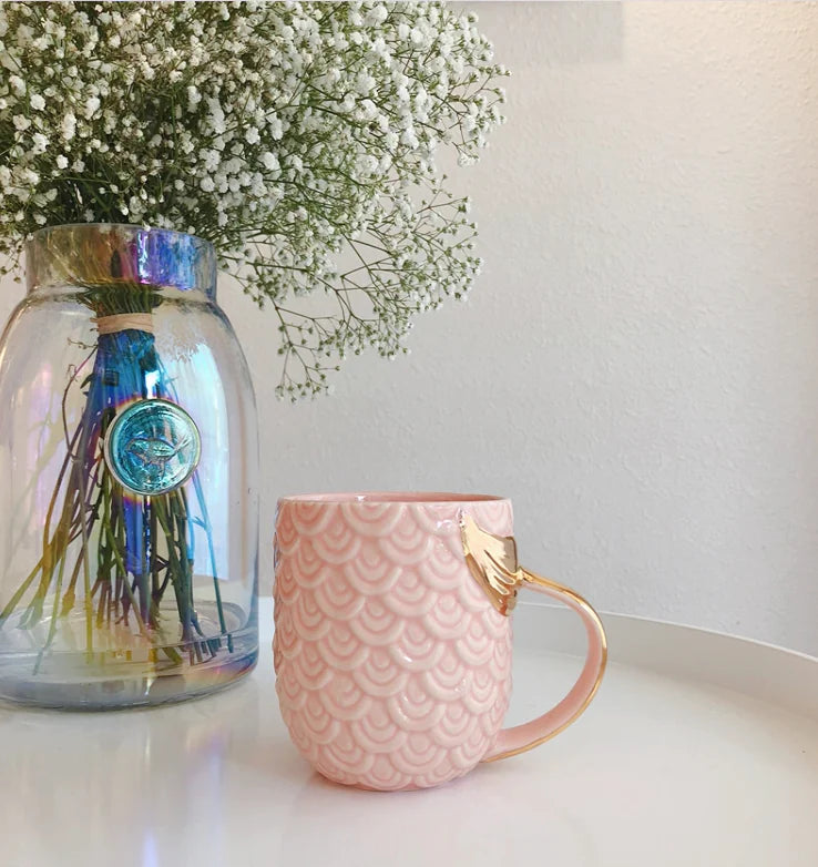 Mermaid Tail Mug - Creative Drinkware Cup