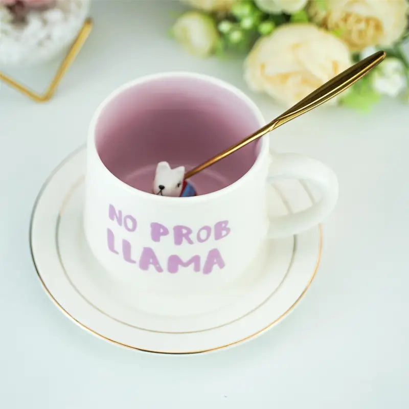 3D Animal Inside Ceramic Mug - Cute Kawaii Teacup