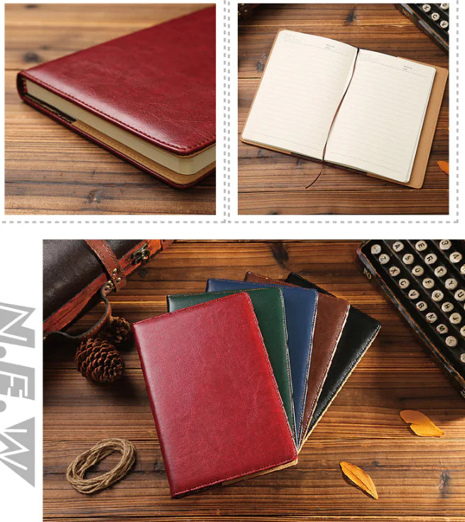 Custom Faux Leather Notebook and Diary Journal