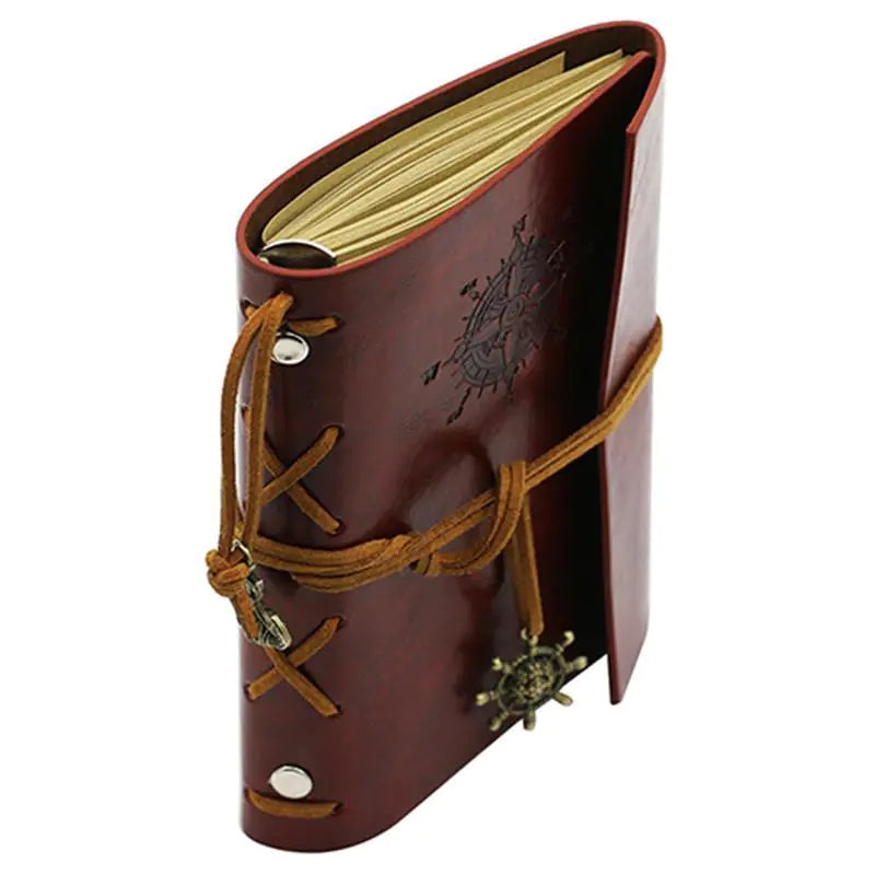 Custom Leather Pirate Notebook - Business Journal