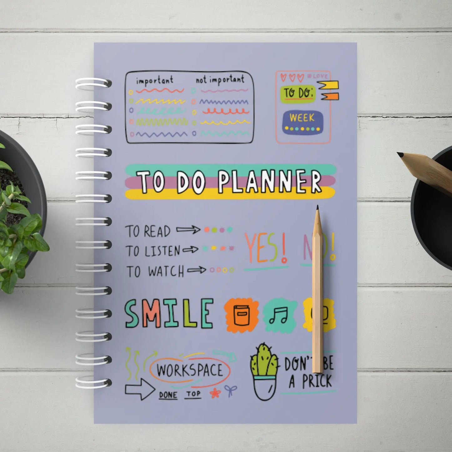 A5 Coil Planner Notebook for Simplified Scheduling