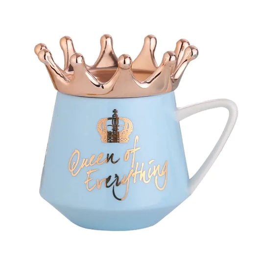 Crown Creative Ceramic Mug for Coffee Lovers