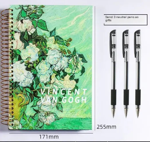 16K Coil Notebook with Sub Grid Design