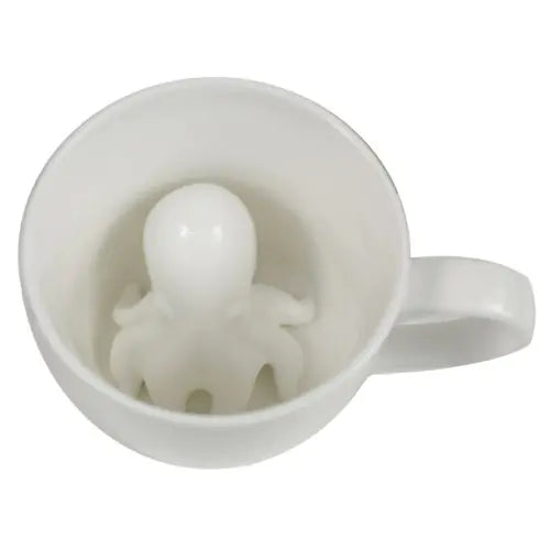 3D Animal Ceramic Mug - Creative Shark Hippo Cup