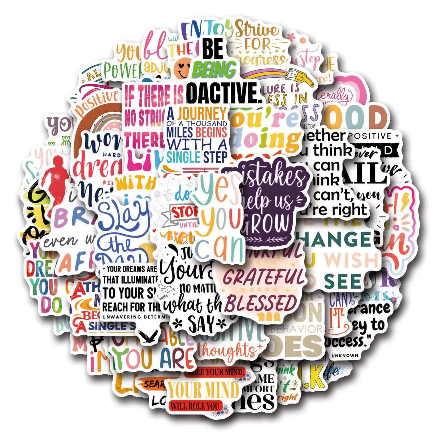 Inspirational Quote Stickers