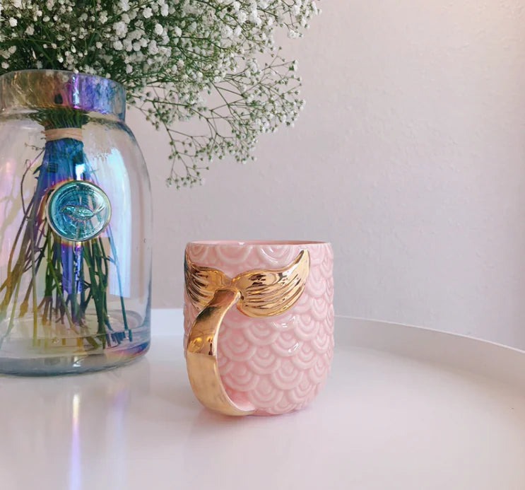 Mermaid Tail Mug - Creative Drinkware Cup