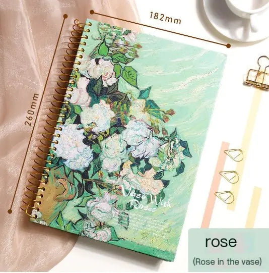 16K Coil Notebook with Sub Grid Design