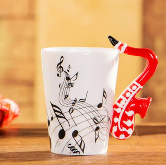 Musical Note Mug - Creative Ceramic Cup