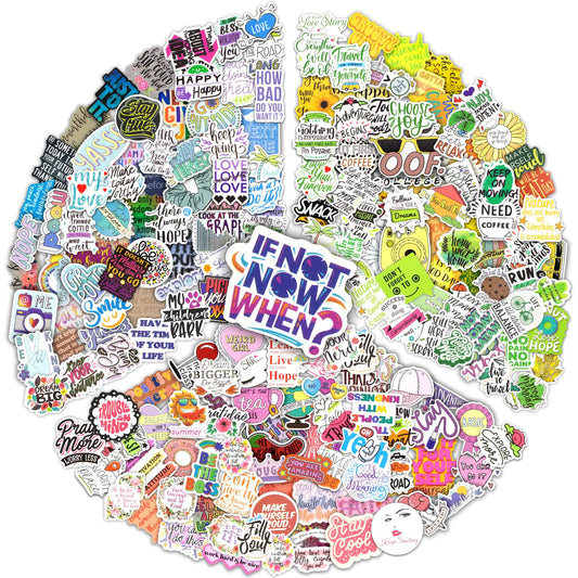 200Pcs Inspirational Stickers