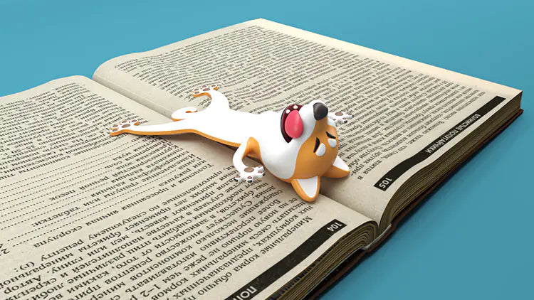 3D Animal Bookmark - Creative Cute Cat Design