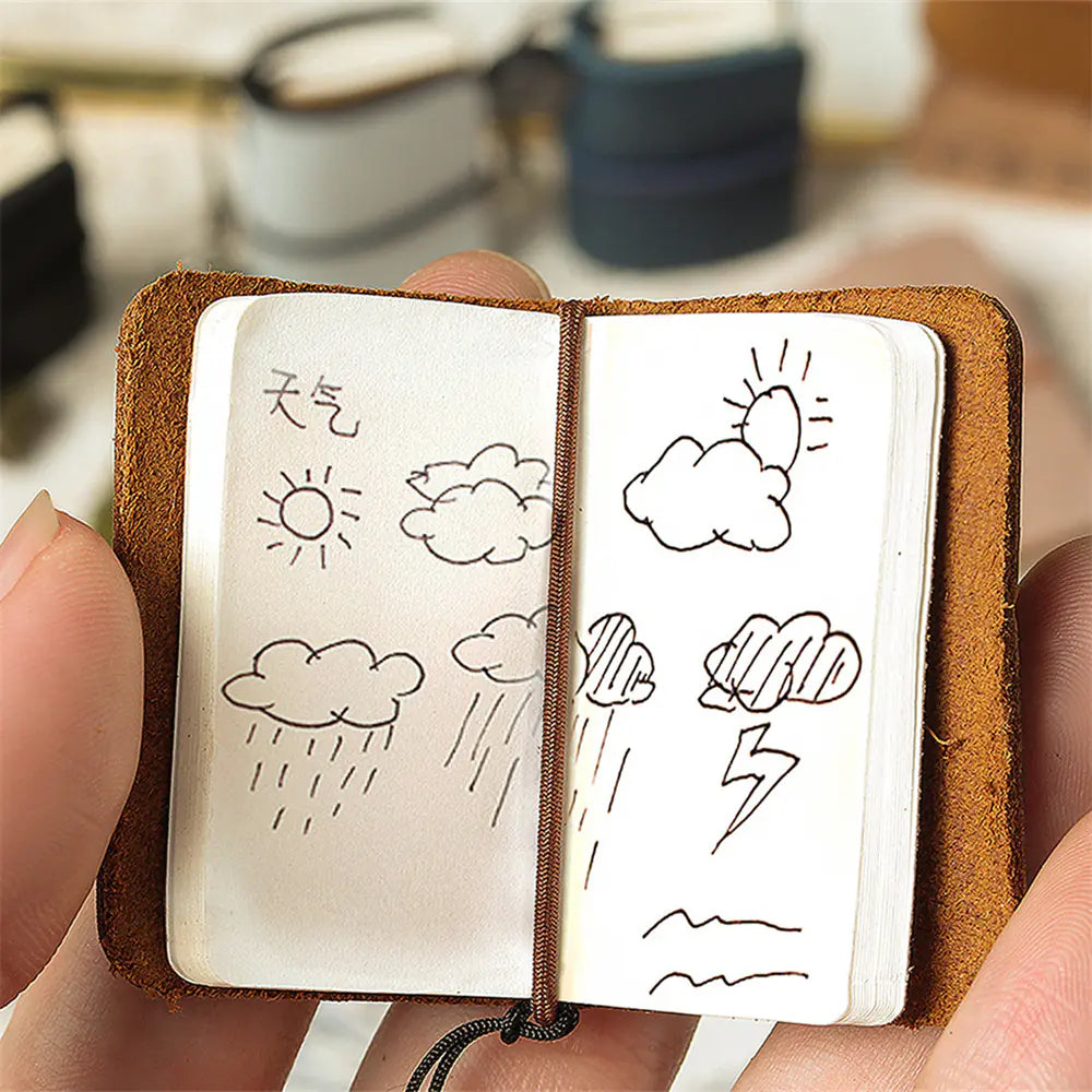 Mini Portable Travel Notebook Journal Notepad