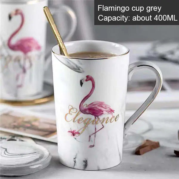 Ceramic Couple Coffee Mug and Water Cup