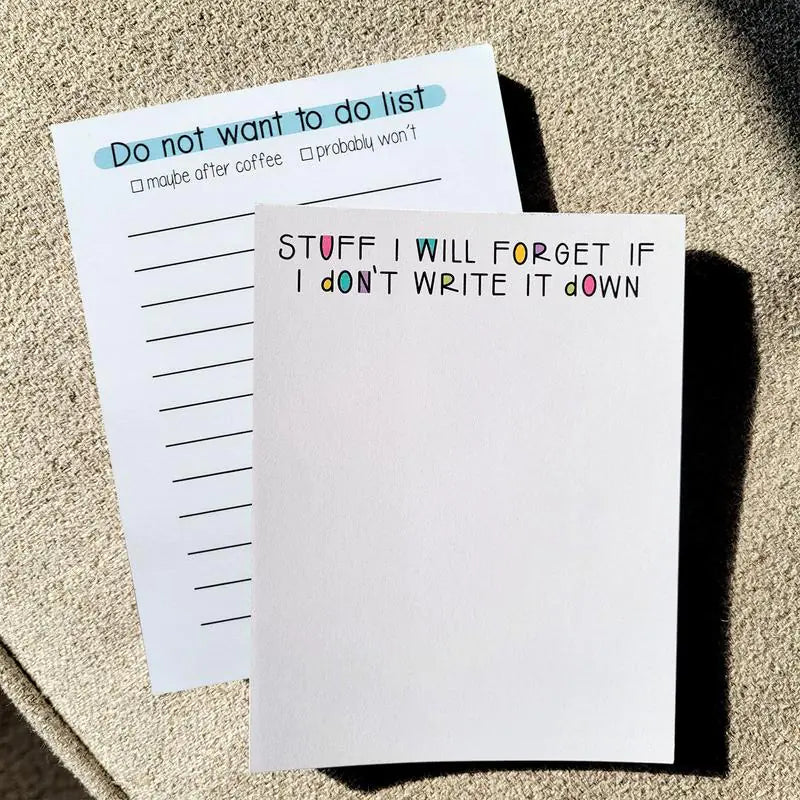 Daily To-Do List Planner with 50 Sheets for Notes