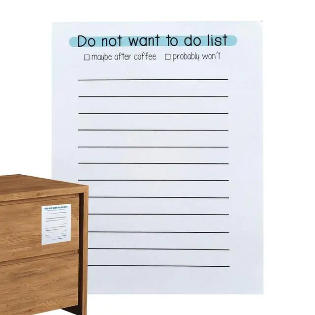 Daily To-Do List Planner with 50 Sheets for Notes
