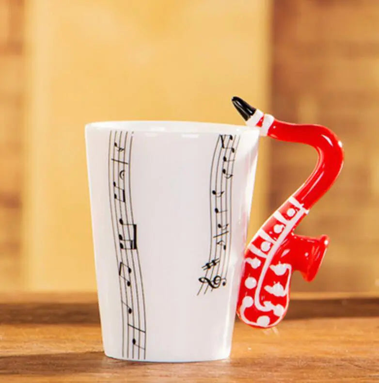 Musical Note Mug - Creative Ceramic Cup
