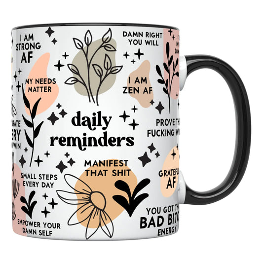 Sweary Affirmations Coffee Mug 11 Oz