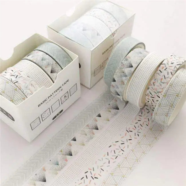 Cute Colorful Washi Tape Decorative Sticker Set
