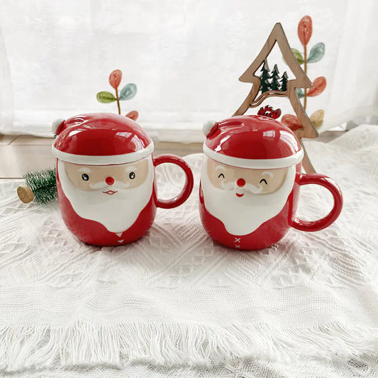 Cute Cartoon Christmas Ceramic Mug