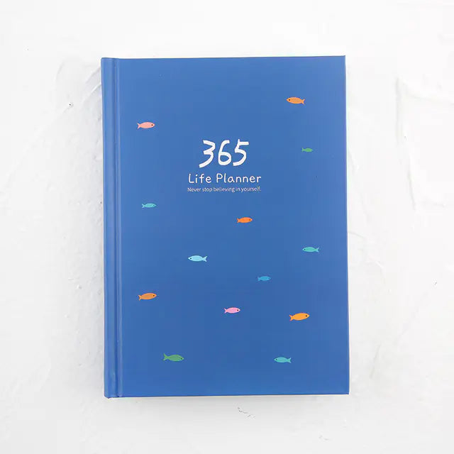 Illustrated Diary Notebook Planner for Daily Use