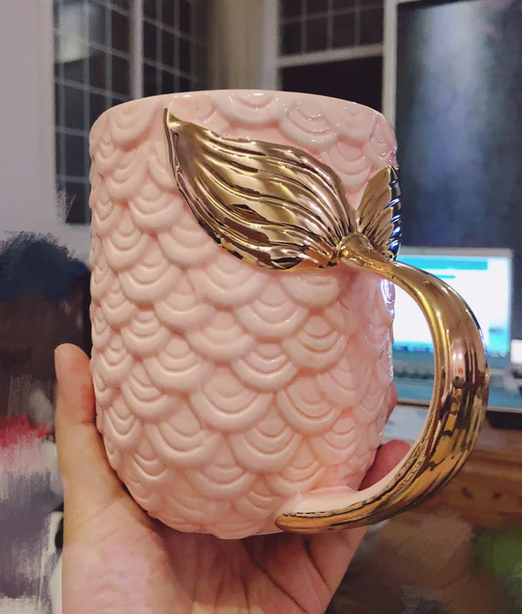 Mermaid Tail Mug - Creative Drinkware Cup