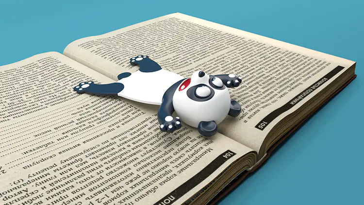 3D Animal Bookmark - Creative Cute Cat Design