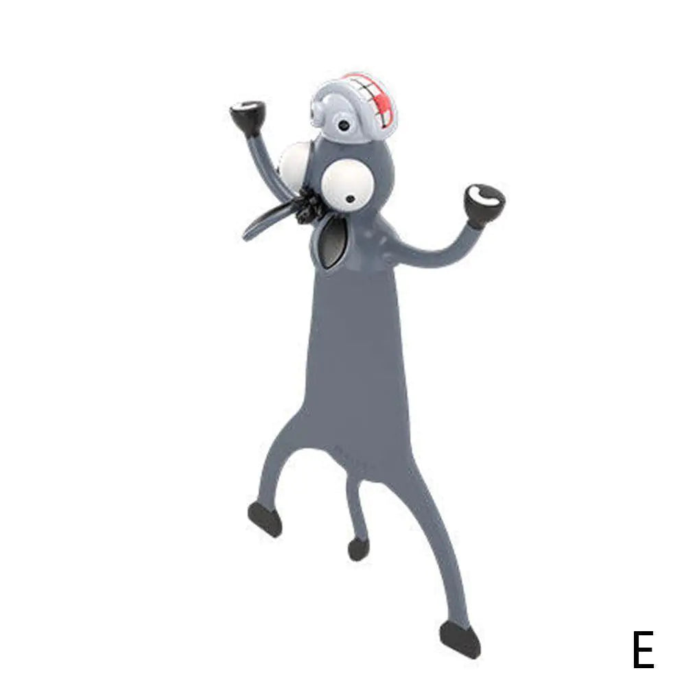 3D Animal Bookmark - Creative Cute Cat Design