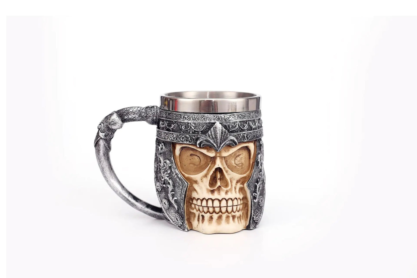3D Double-Layer Skull Mug for Halloween & Christmas