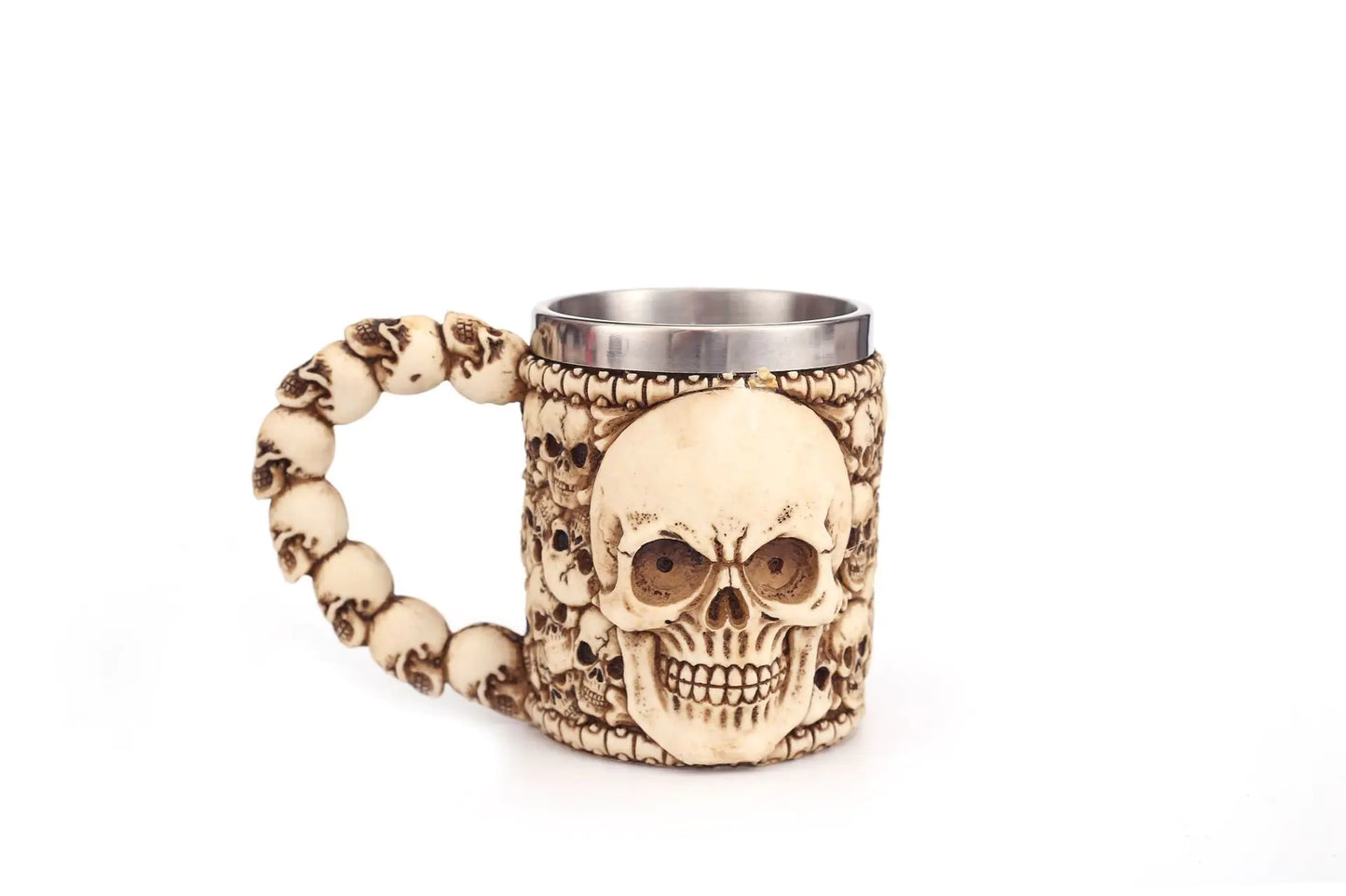 3D Double-Layer Skull Mug for Halloween & Christmas