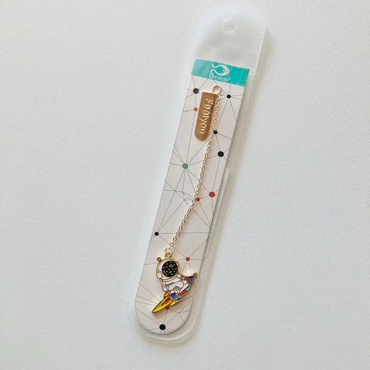 Creative Science Fiction Astronaut Bookmark Stationery