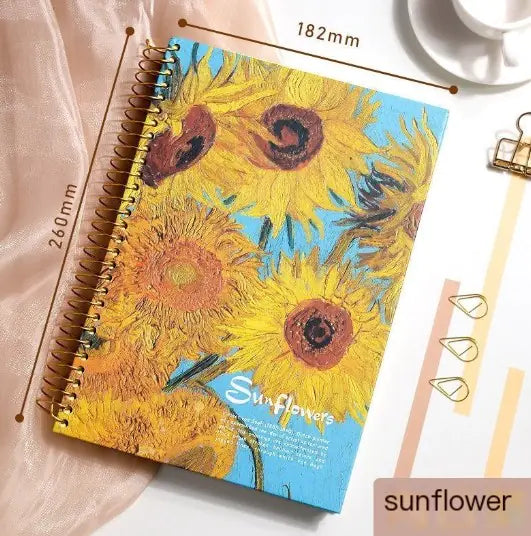16K Coil Notebook with Sub Grid Design