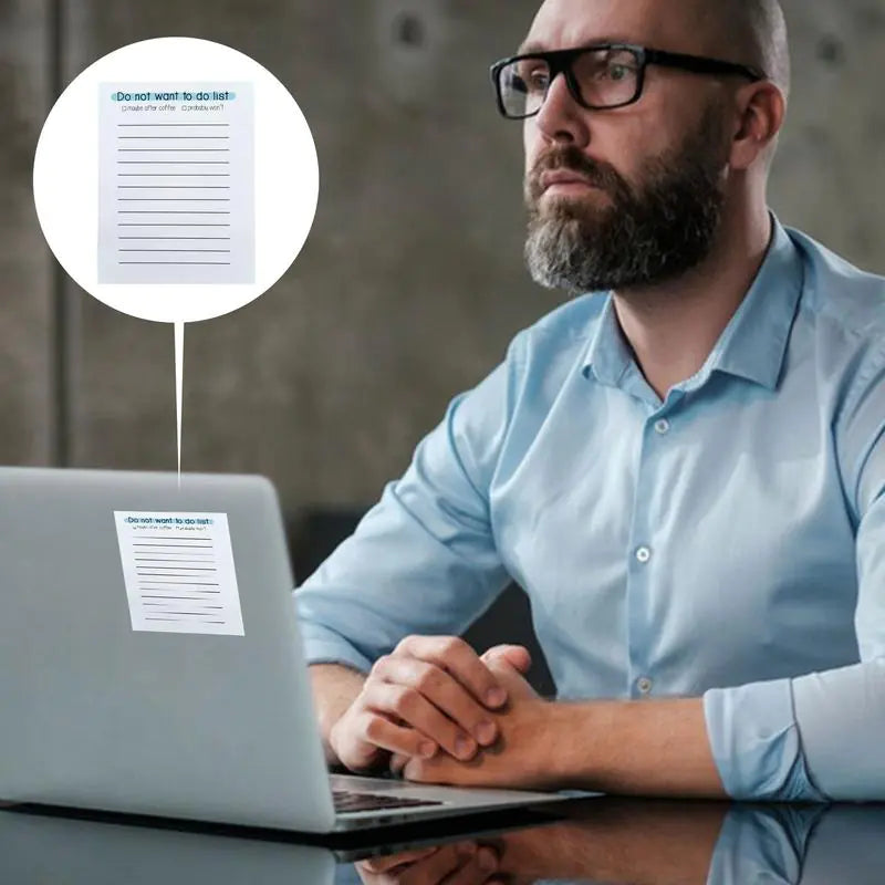 Daily To-Do List Planner with 50 Sheets for Notes