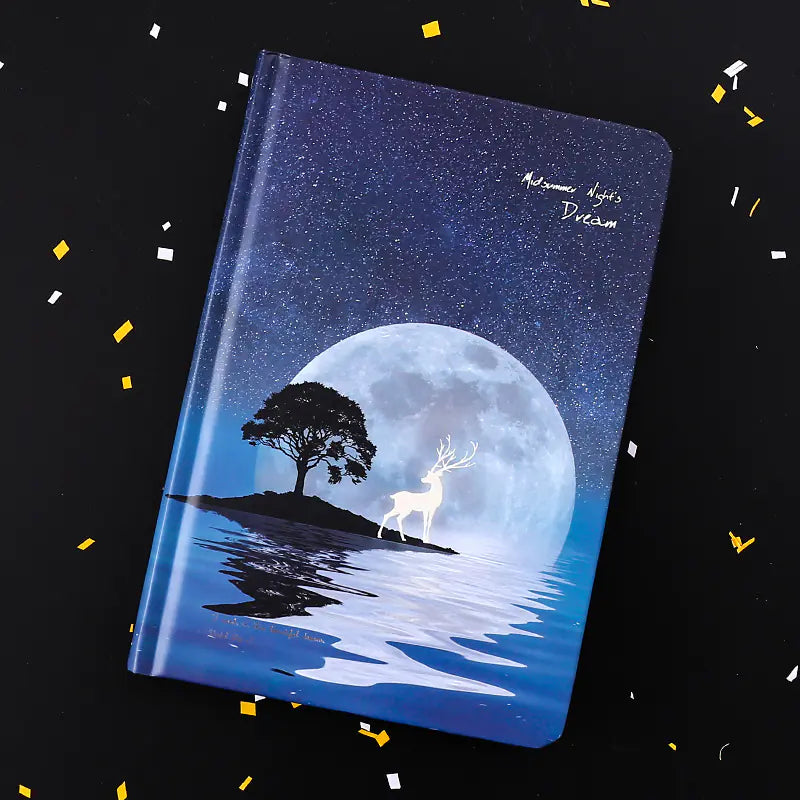 Starry Night Glow Bullet Journal