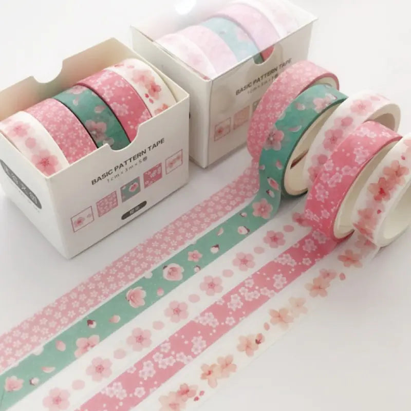 Cute Colorful Washi Tape Decorative Sticker Set