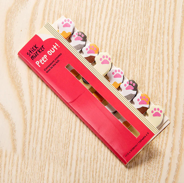 Animal Bookmark Sticky Notes Notepad (Multiple Uses)