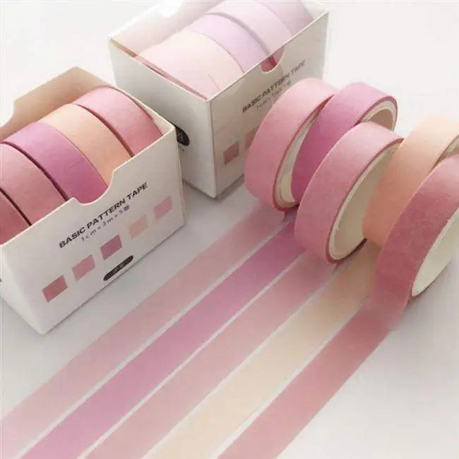 Cute Colorful Washi Tape Decorative Sticker Set