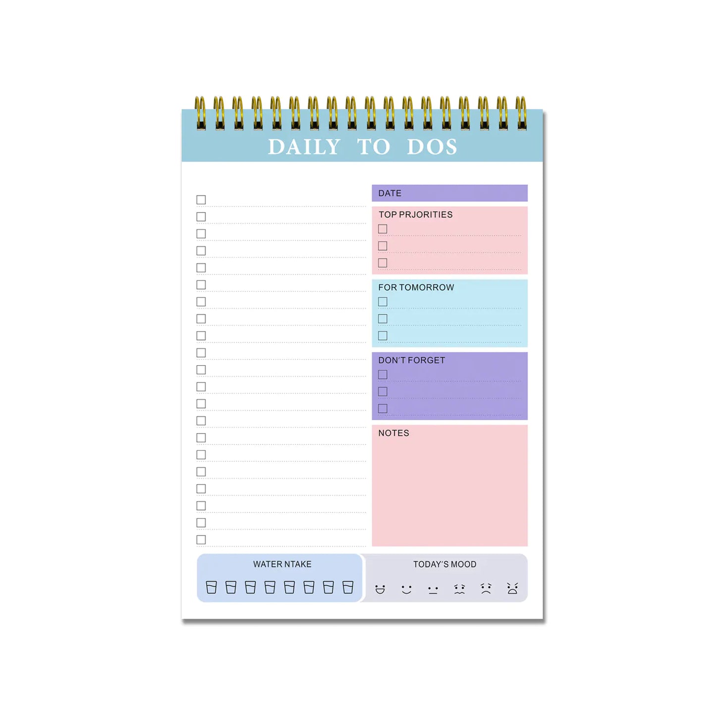 Creative Daily Planner Notebook for Business Use