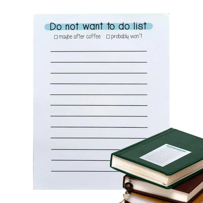 Daily To-Do List Planner with 50 Sheets for Notes