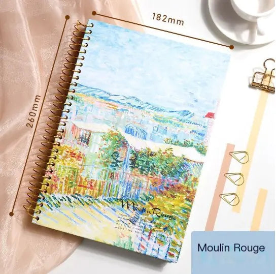 16K Coil Notebook with Sub Grid Design