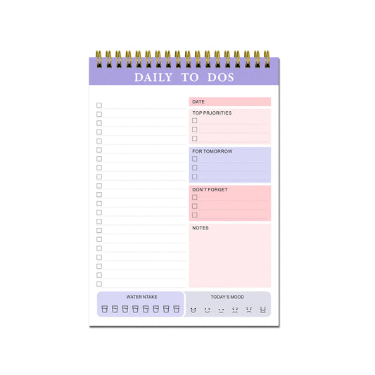 Creative Daily Planner Notebook for Business Use